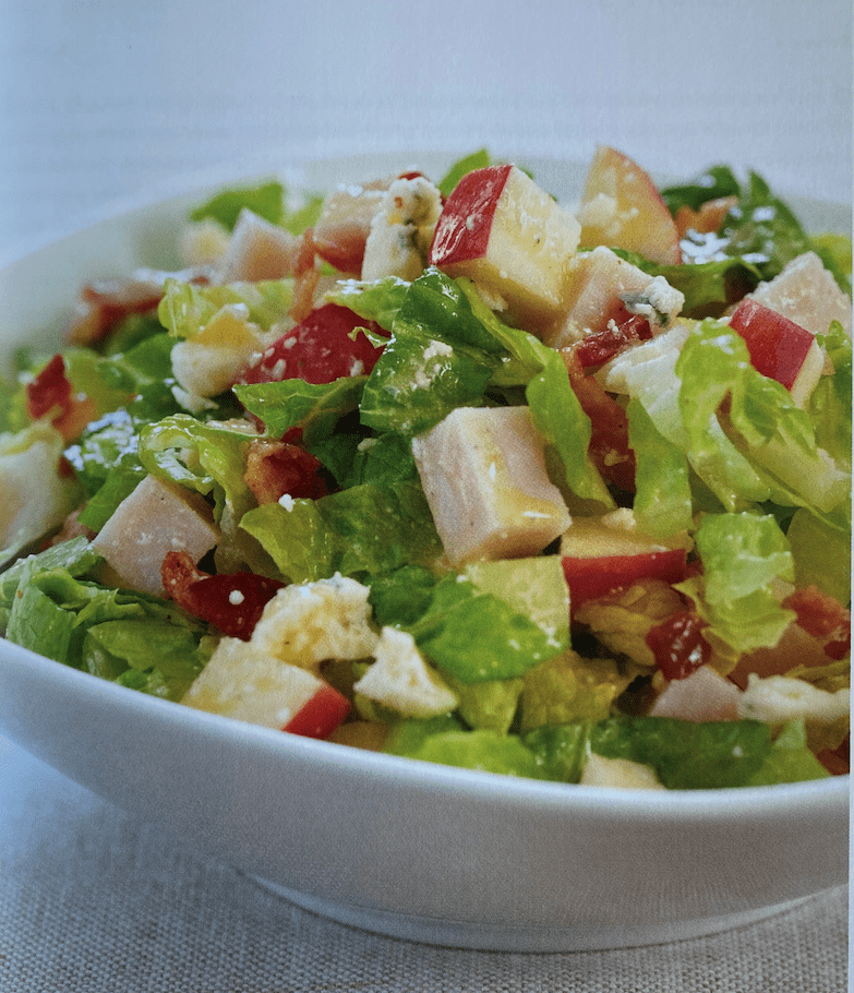 Chopped-Salad-with-Apples-Bacon-and-Turkey-Recipe