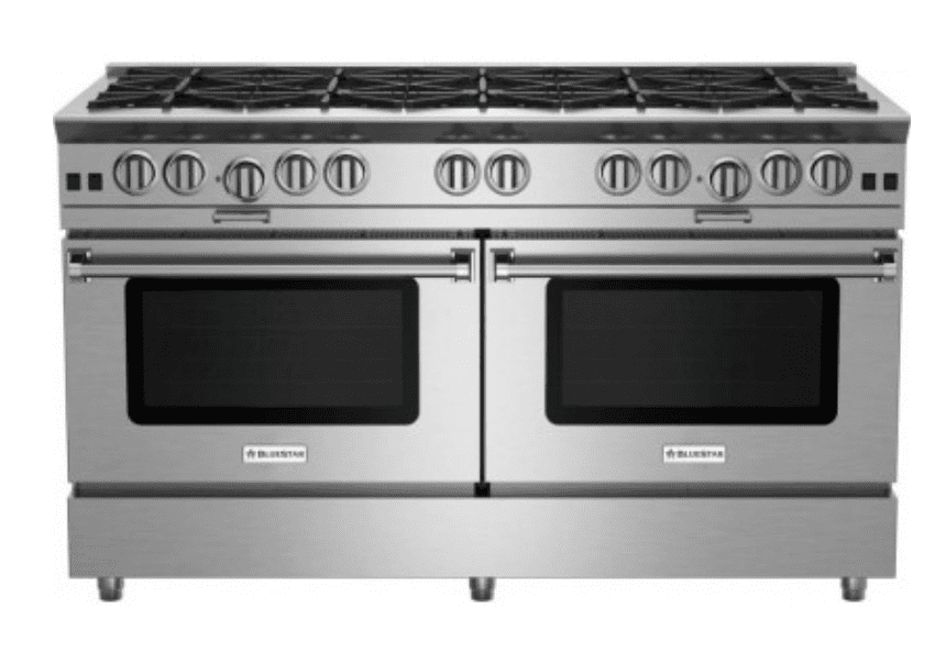 Appliances-Refrigerators-Stoves-BlueStar-BSP6010B-Platinum-Series-60"-Gas-Range