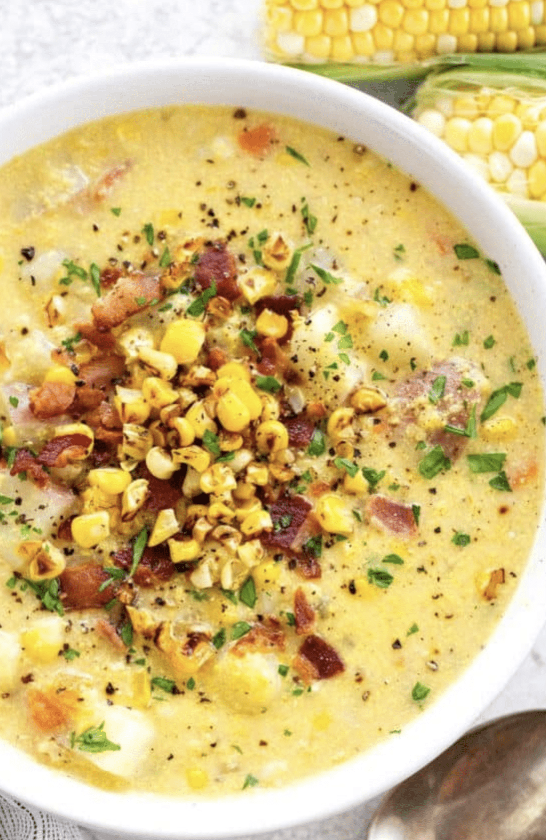 Quick Corn Chowder PB on Life