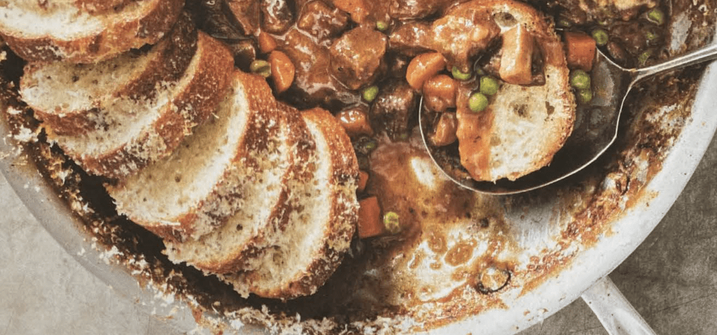 Skillet Beef Pot Pie - PB on Life