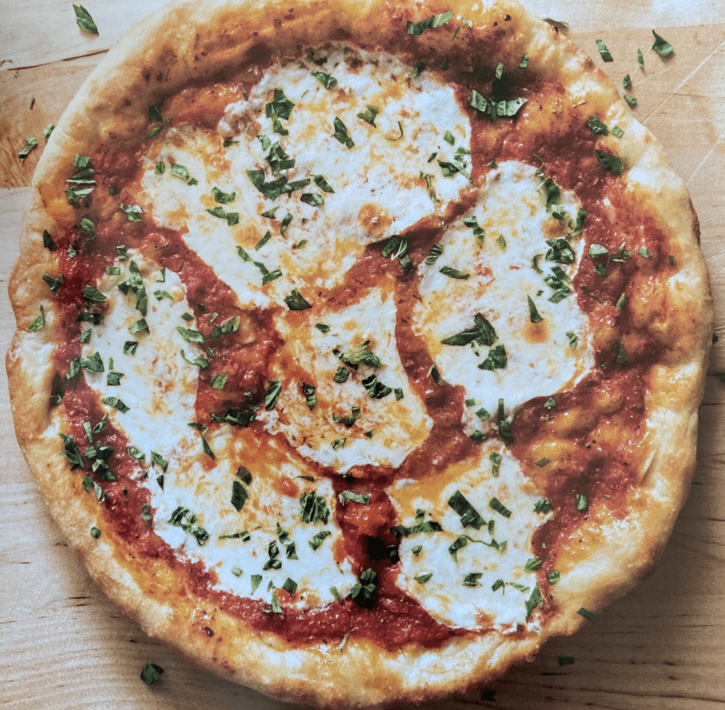 Iron-Skillet-Pizza-Margherita-Recipe