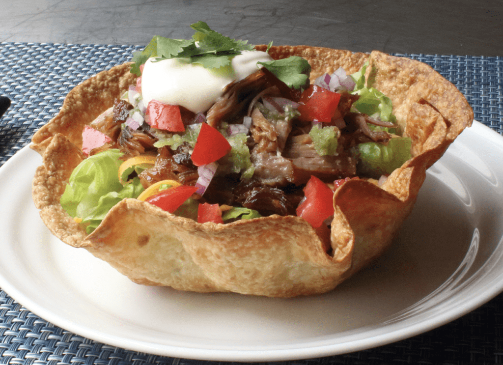 Beef Taco Salad Bowls - PB on Life