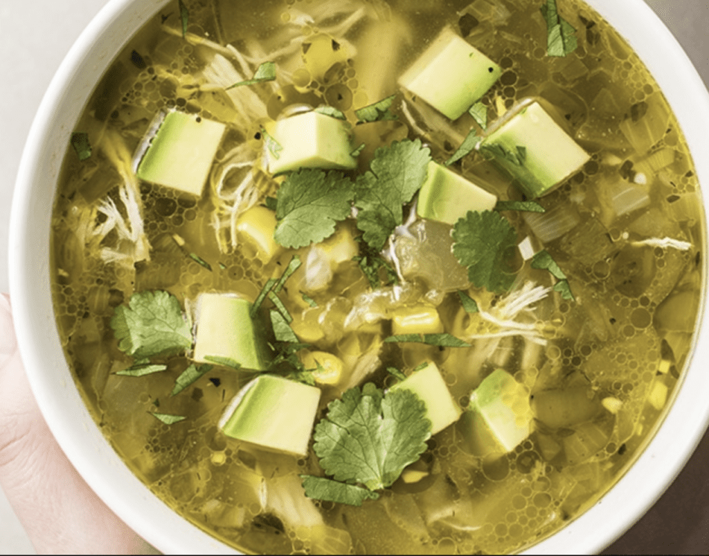 Classic Chicken Posole Verde