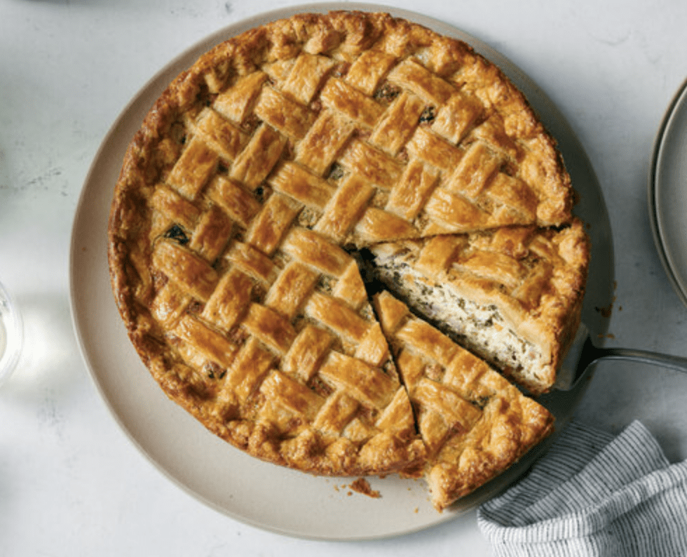 Torta-Rustica-With-Ricotta-and-Spinach