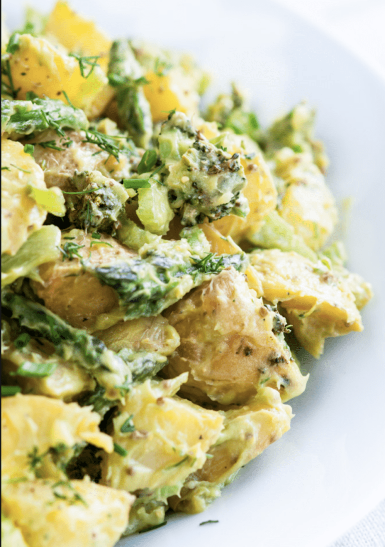 Roasted Potato Salad With Jalapeño Avocado Dressing PB on Life