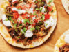 chicken-tostadas-with-spicy-mashed-black-beans