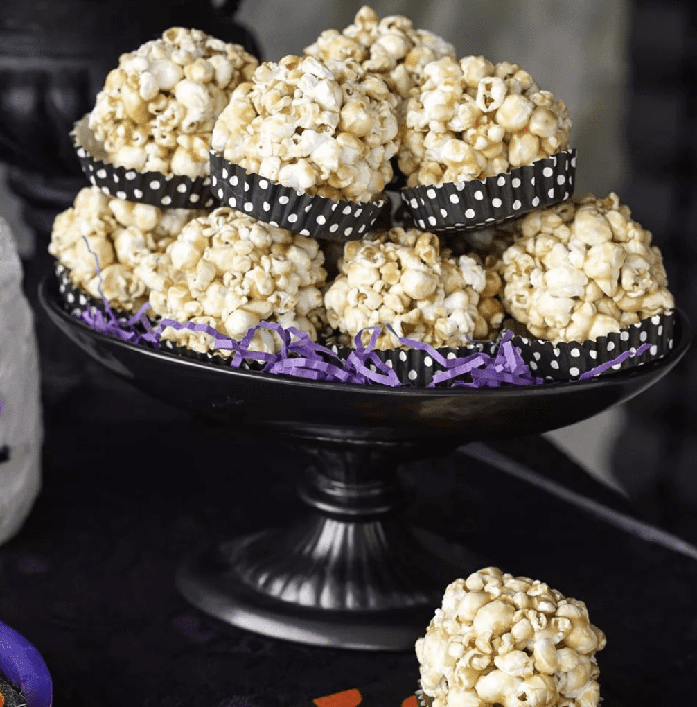 Classic-Halloween-Treats-Caramel-Popcorn-Balls