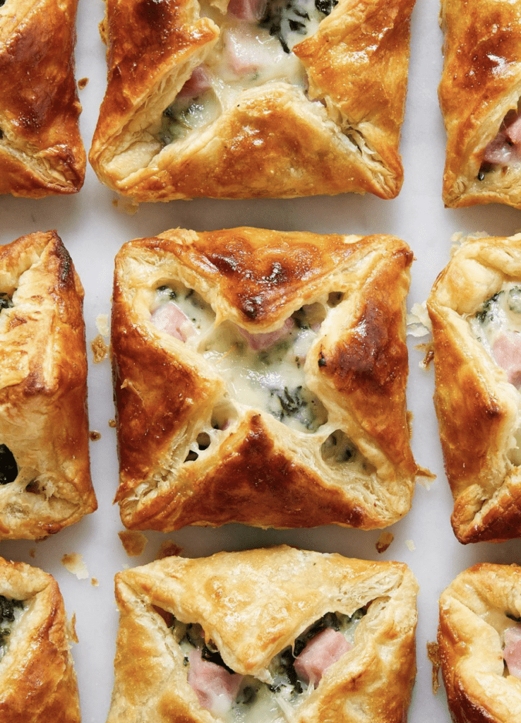 best-appetizers-for-easter-Image-of--Ham-Cheese-Spinach-Puff