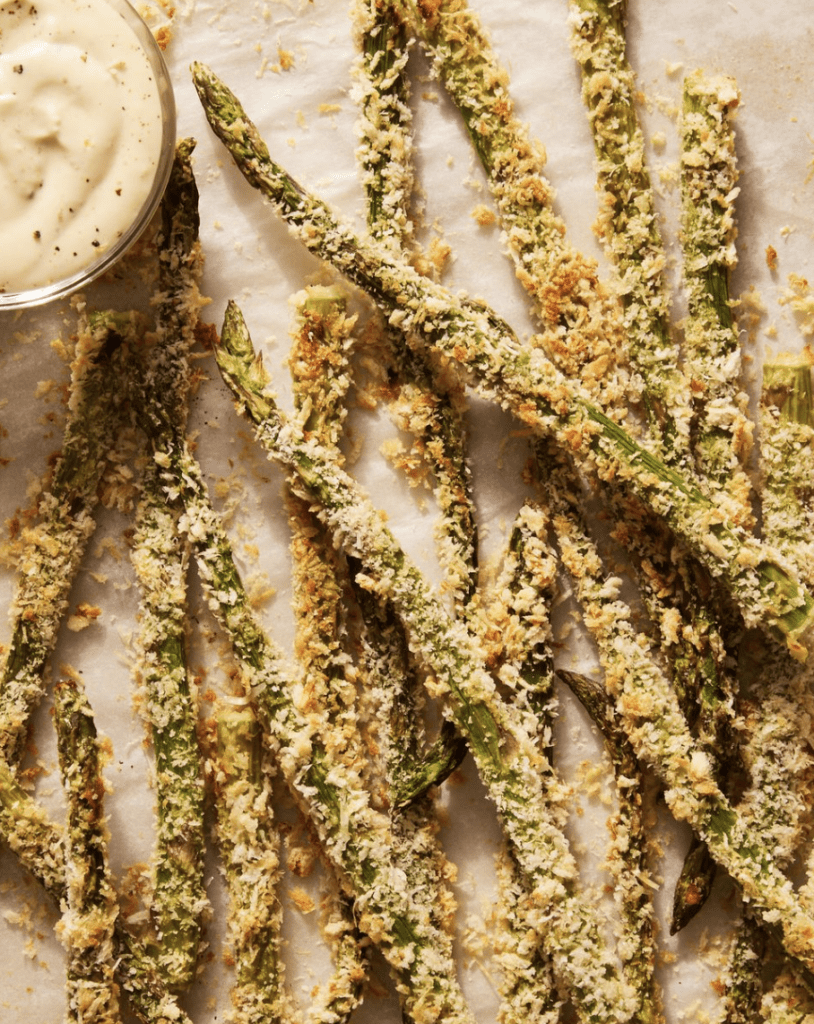best-appetizers-for-easter-Image-of-Parmesan-Asparagus-Fry