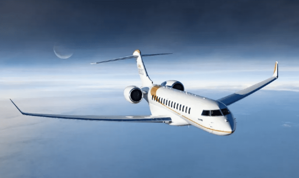 fastest-private-jets-Bombardier-Global-8000-Mach-0.94-721-mph