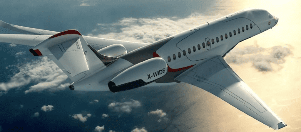 fastest-private-jets-Dassault-Falcon-10X-Mach-0.925-710 mph