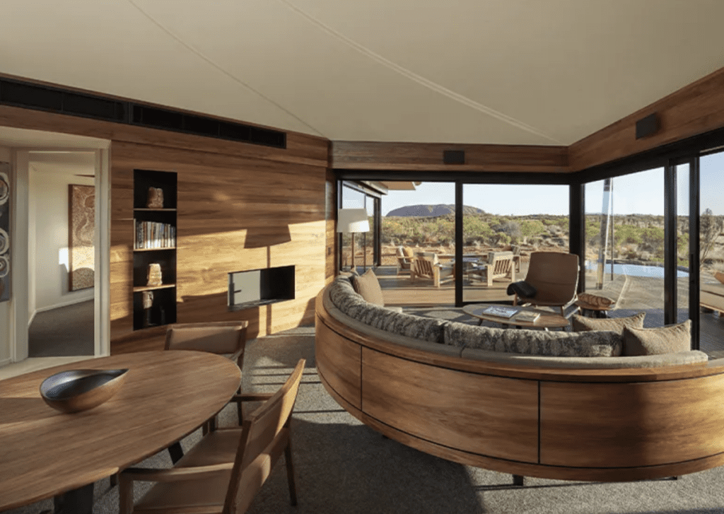Greatest Luxury Hotel Suites Dune Pavilion, Longitude 131, Northern Territory Australia