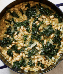White-Beans and-Greens-With-Parmesan