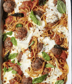 baked-spaghetti-and-meatballs