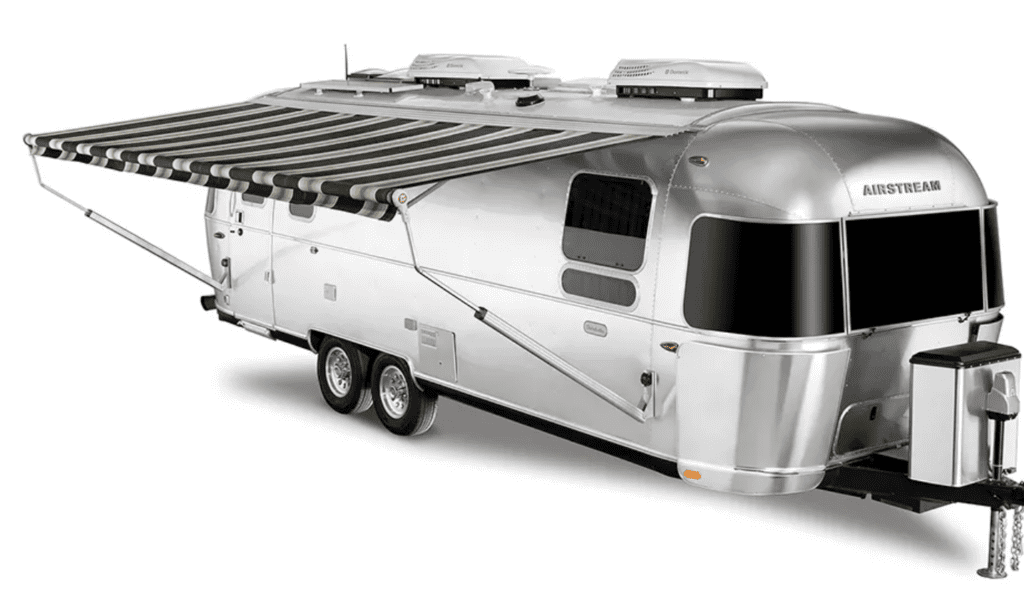 best-trailers-for-camping-road-tripping-Airstream-Globetrotter
