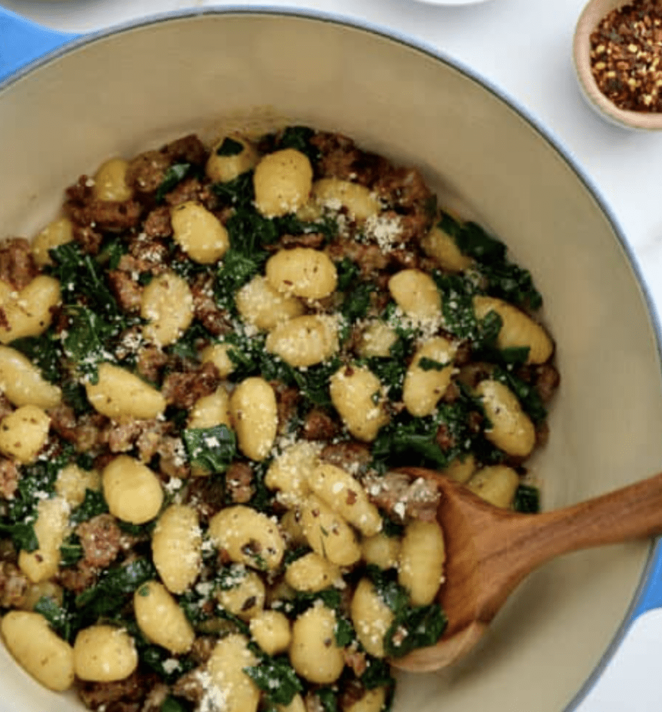 gnocchi-with-sausage-and-peas-recipe