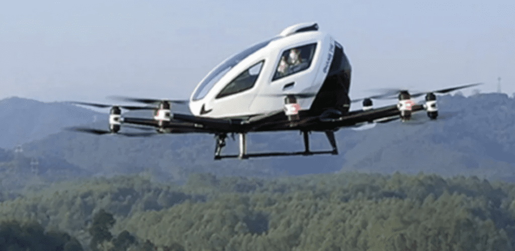 electric-air-taxis-Electric Air-Taxi-EHang-EH-216S