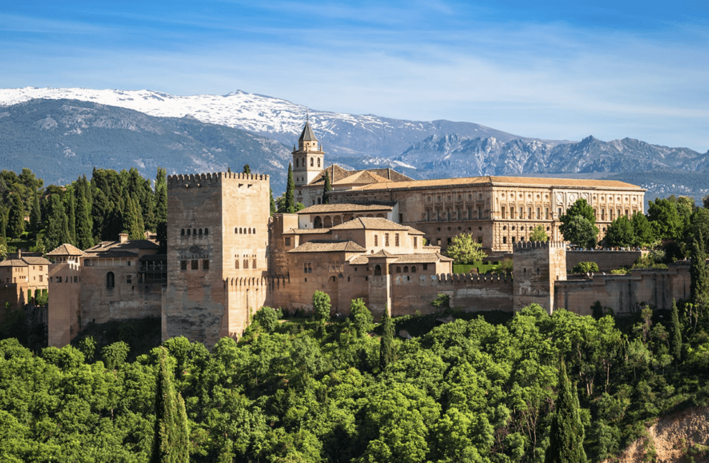 Image-of-Alhambrain-Granada-Spain