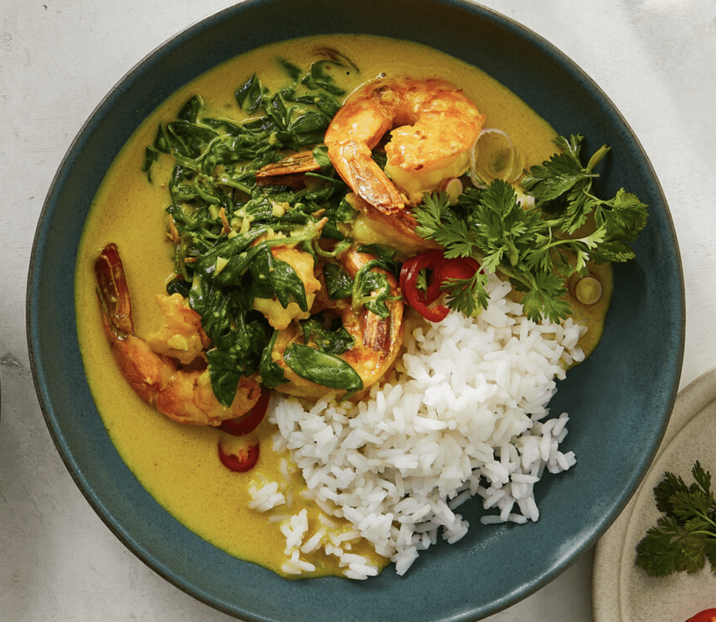 Ginger-Garlic-Shrimp-With-Coconut-Milk