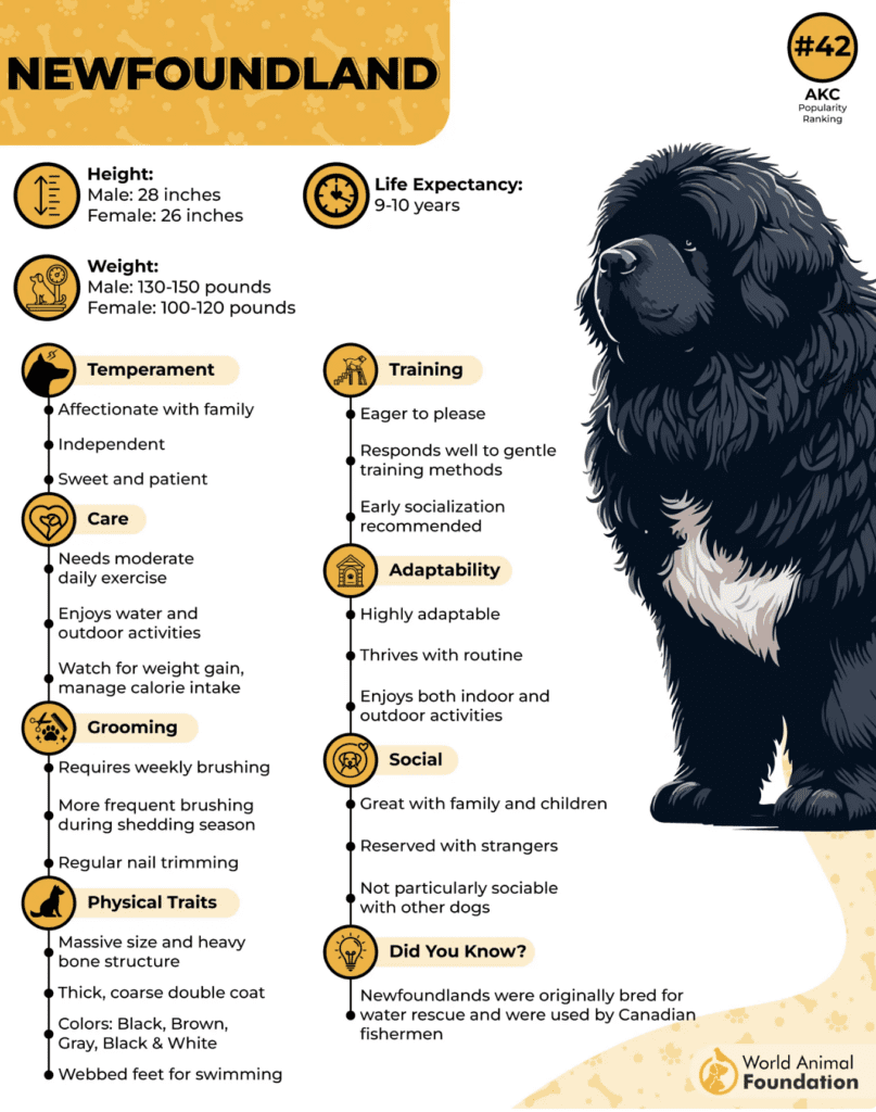 Newfoundland-traits-characteristics