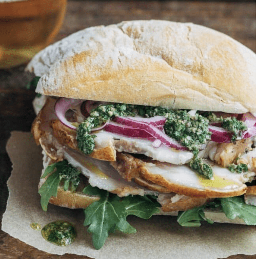 iconic-sandwiches-by-country-Sliced-roast-porchetta-n-bread-with-herbs-and-salsa